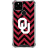 University of Oklahoma Sooners Chevron Google Pixel 5 Clear Case